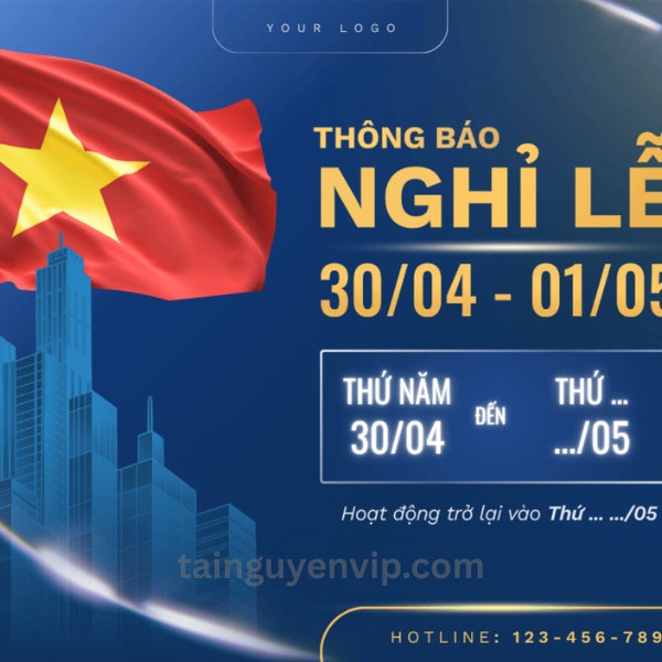 Thông báo nghỉ lễ Giỗ Tổ Hùng Vương, Giải Phóng Miền Nam, Quốc Tế Lao Động (5)