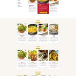 Theme WordPress nhà hàng ẩm thực