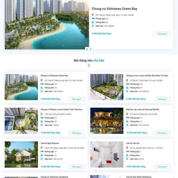 Theme WordPress bất động sản 12