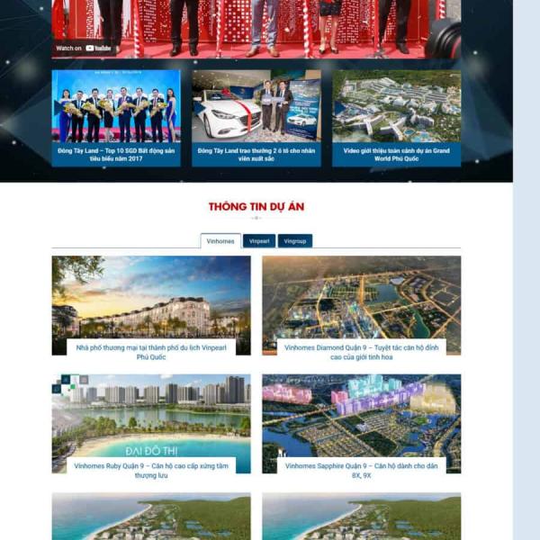 Theme WordPress bất động sản 20