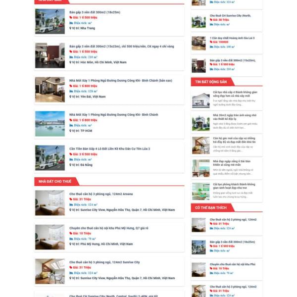 Theme WordPress bất động sản 28