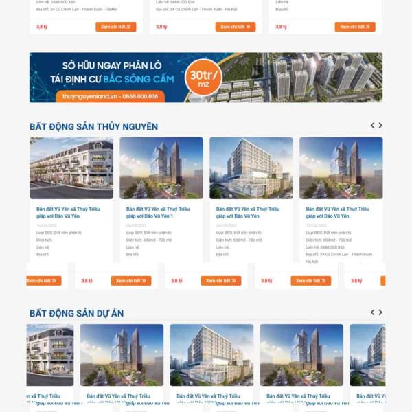 Theme WordPress bất động sản 30