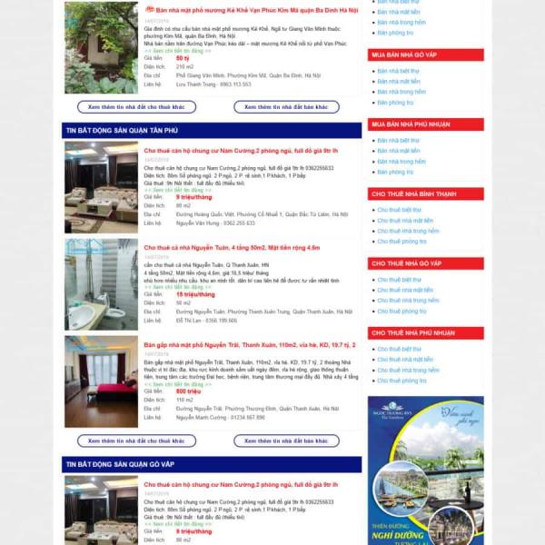 Theme WordPress bất động sản 38
