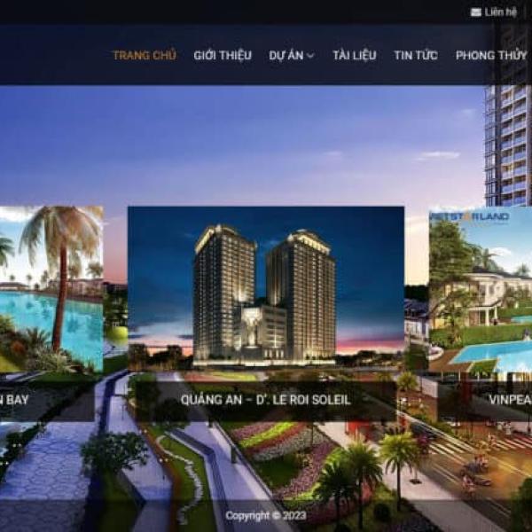 Theme WordPress bất động sản 03