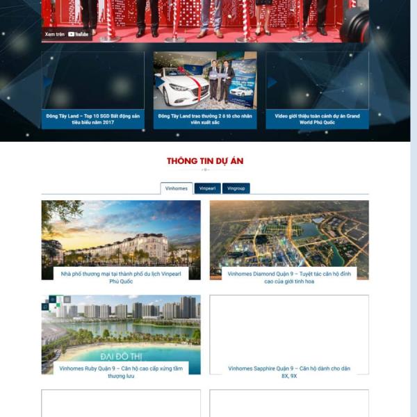 Theme WordPress giới thiệu công ty BĐS 43
