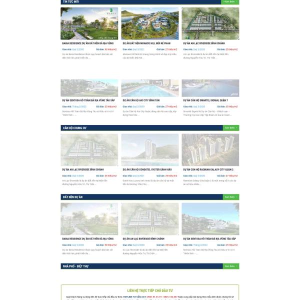 Theme WordPress bất động sản 5