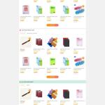Theme WordPress bán văn phòng phẩm