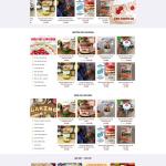 Theme WordPress shop nguyên liệu làm bánh