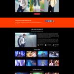 Theme WordPress giới thiệu ca sĩ 2