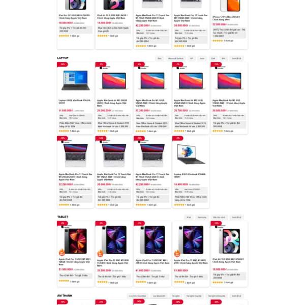 Theme WordPress điện thoại giống cellphones fix 1/2024