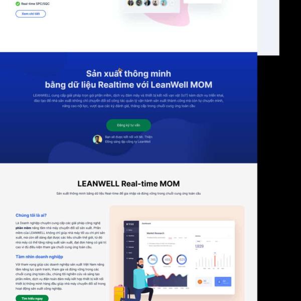 Theme WordPress phần mềm chuyển đổi số