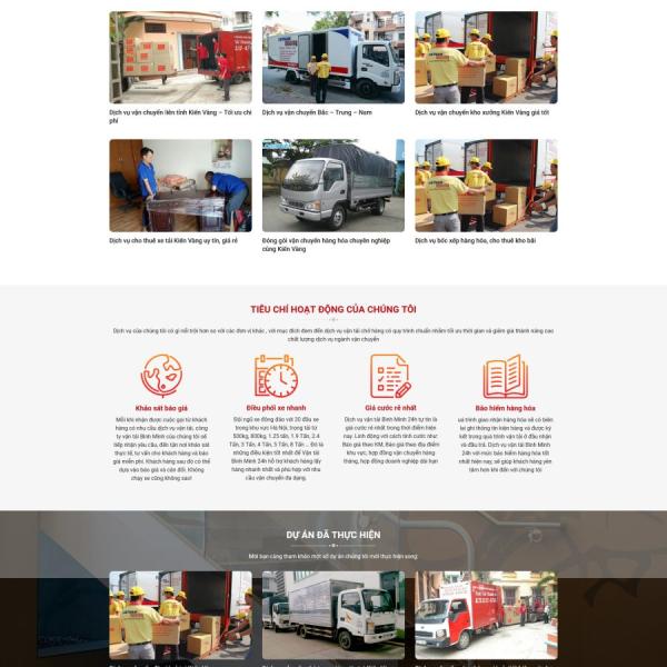 Theme WordPress chuyển nhà 1