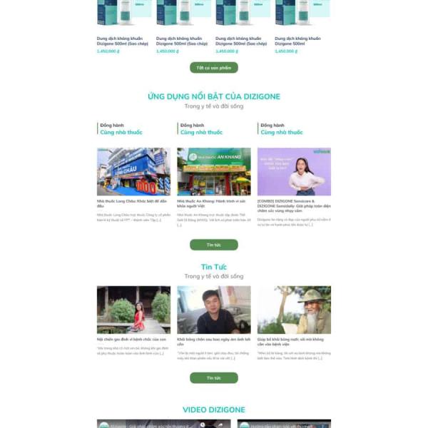 Theme WordPress bán thuốc da liễu