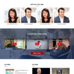 Theme WordPress đào tạo 2