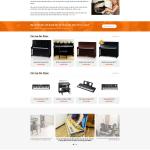 Theme WordPress shop bán đàn
