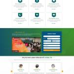 Theme WordPress trường học dạy nghề