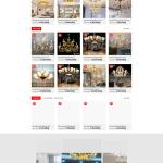 Theme WordPress bán đèn chùm đẹp