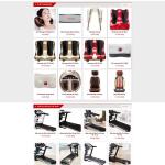 Theme WordPress bán ghế massage 2