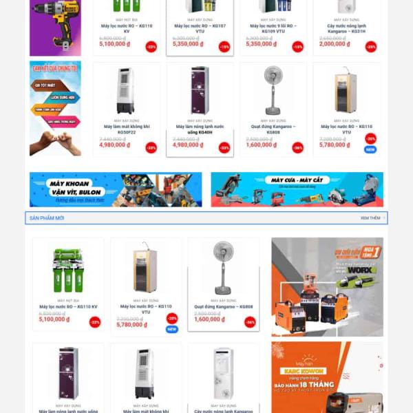 Theme WordPress điện máy 6
