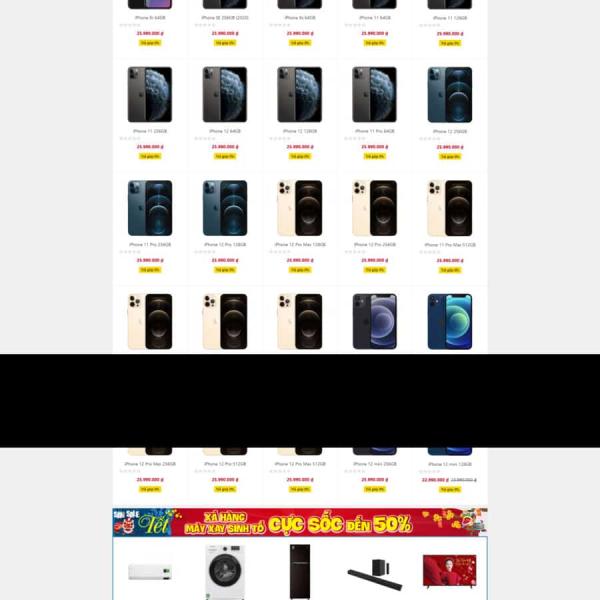 Theme WordPress điện máy xanh 2