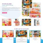 Theme WordPress lading pape đồ chơi trẻ em