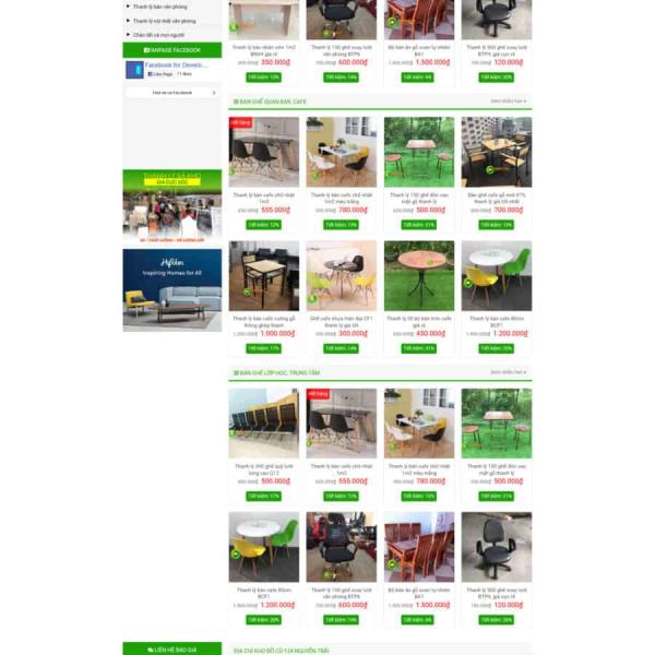 Theme WordPress bán đồ cũ