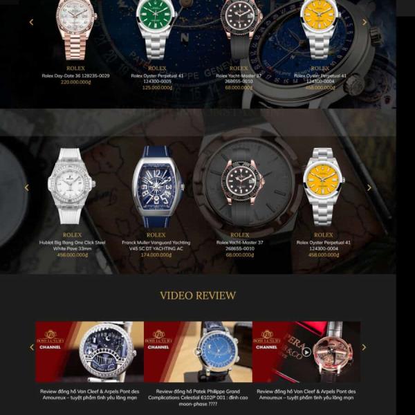 Theme WordPress đồng hồ 3