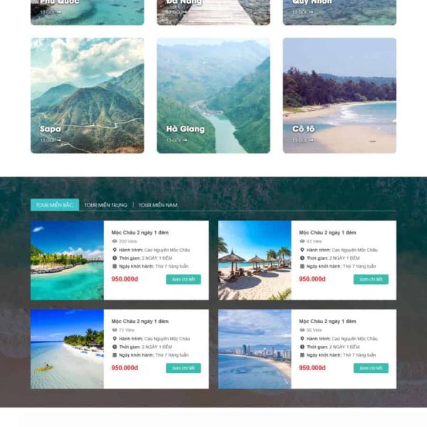 Theme WordPress du lịch 14