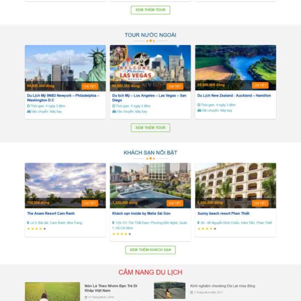 Theme WordPress du lịch 17