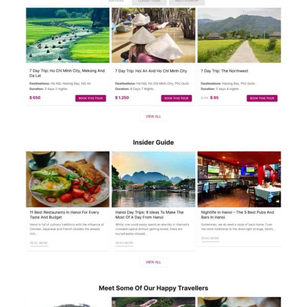 Theme WordPress du lịch 18