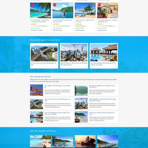 Theme WordPress tour du lịch 20
