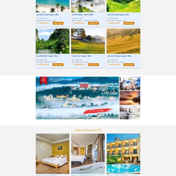 Theme WordPress du lịch 03