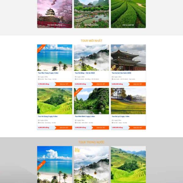 Theme WordPress du lịch 04