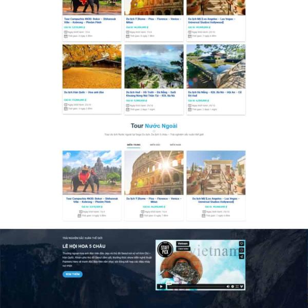Theme WordPress du lịch 05