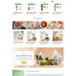 Theme WordPress bán dược liệu mỹ phẩm