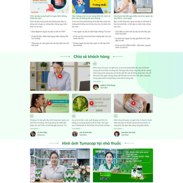 Theme WordPress bán thuốc thực phẩm chức năng