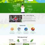 Theme WordPress dược phẩm tóc