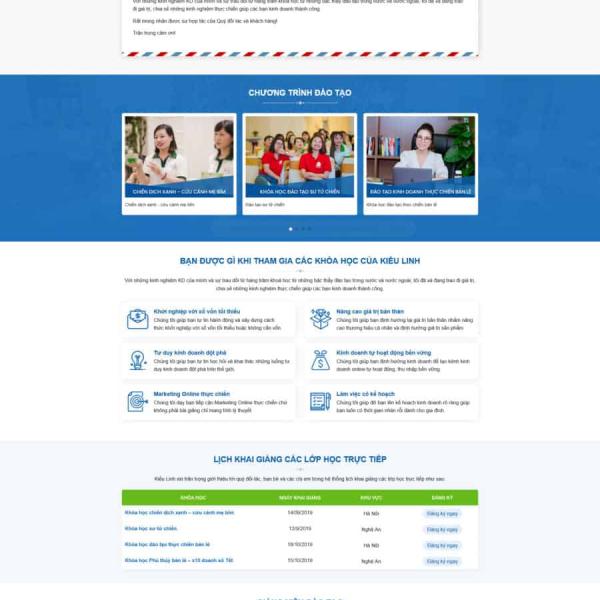 Theme WordPress trường học 03
