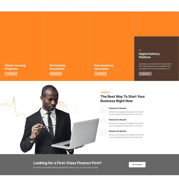 Theme WordPress giới thiệu công ty marketing