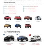 Theme WordPress bán ô tô Ford