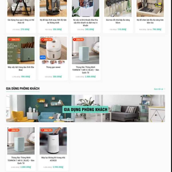 Theme WordPress gia dụng 3