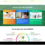 Theme WordPress giới thiệu công ty 8 chuyên máy lọc nước