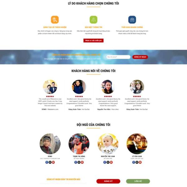 Theme WordPress công ty kế toán