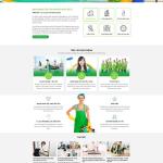 Theme WordPress dịch vụ giúp việc nhà