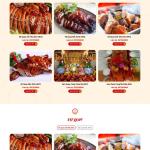Theme WordPress bán heo quay, quán ăn nhà hàng