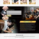 Theme WordPress đào tạo phun xăm, spa