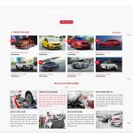 Theme WordPress bán ô tô Honda 3