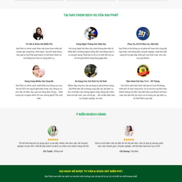 Theme WordPress hút hầm cầu