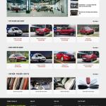 Theme WordPress bán ô tô Hyundai 2