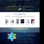 Theme WordPress thay màn hình điện thoại